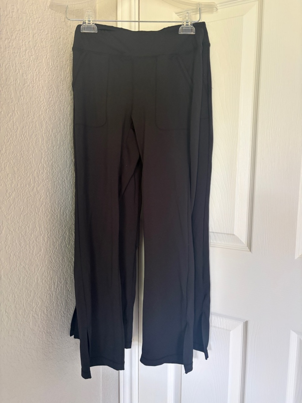 Girls 32 Degrees Heat Black Flare Leggings